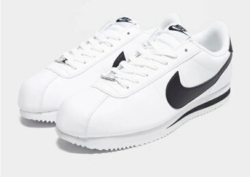 ナイキ NIKE クラシック コルテッツ レザー 黒 ブラック スニーカー 【 BLACK NIKE CLASSIC CORTEZ LEATHER 】 メンズ スニーカー