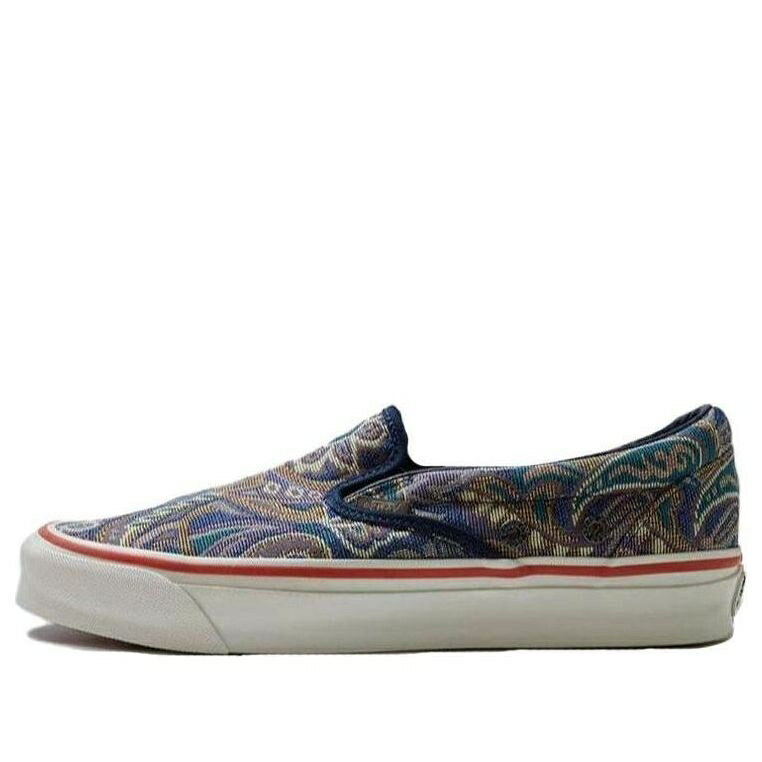 ヴァンズ バンズ スリッポン 'MULTI' スニーカー メンズ VANS X NIGEL CABOURN SLIP-ON STYLE LX VN0A32QNFUH1 / MULTI COLOR