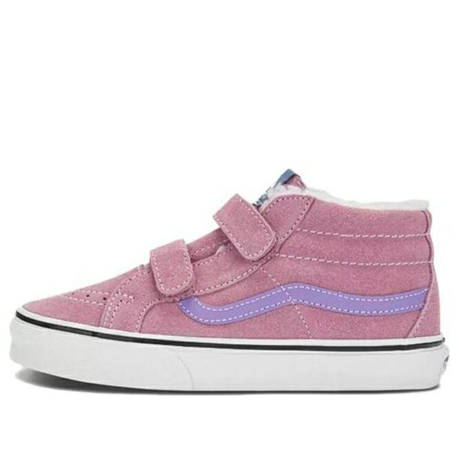 ヴァンズ バンズ ピンク 紫 パープル 'PINK PURPLE' ジュニア キッズ VANS (PS) SK8-MID REISSU VN0A38HHD1Q / PINK PURPLE ベビー マタニティ スニーカー