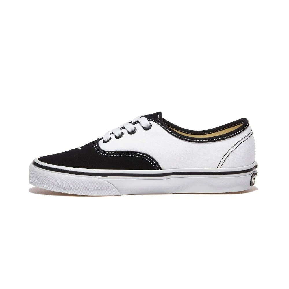 ヴァンズ バンズ オーセンティック 白色 ホワイト 黒色 ブラック 'WHITE BLACK' スニーカー メンズ VANS BUZZ AUTHENTIC VN0009PVBPB1 / WHITE BLACK