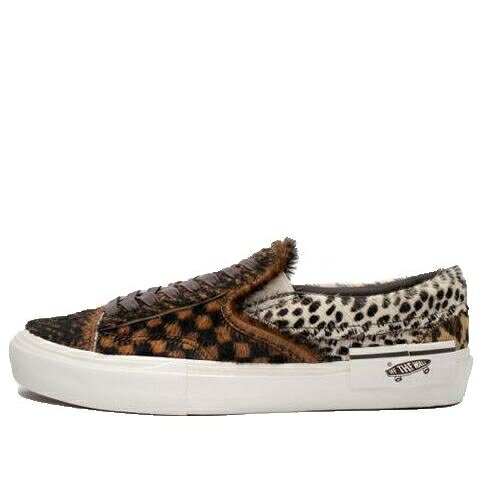 ヴァンズ バンズ スリッポン キャップ キャップ 帽子 ポニー 茶色 ブラウン 'MULTI HAIR' スニーカー メンズ VANS SLIP-ON CAP LX PONY VN0A3TKSVSO / BROWN
