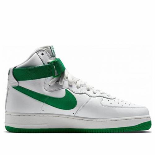 ナイキ ハイ 緑 グリーン エアフォース 'LUCKY GREEN' スニーカー メンズ 【 GREEN NIKE 1 HIGH RETRO QS SUMMIT WHITE LUCKY 743546104 】