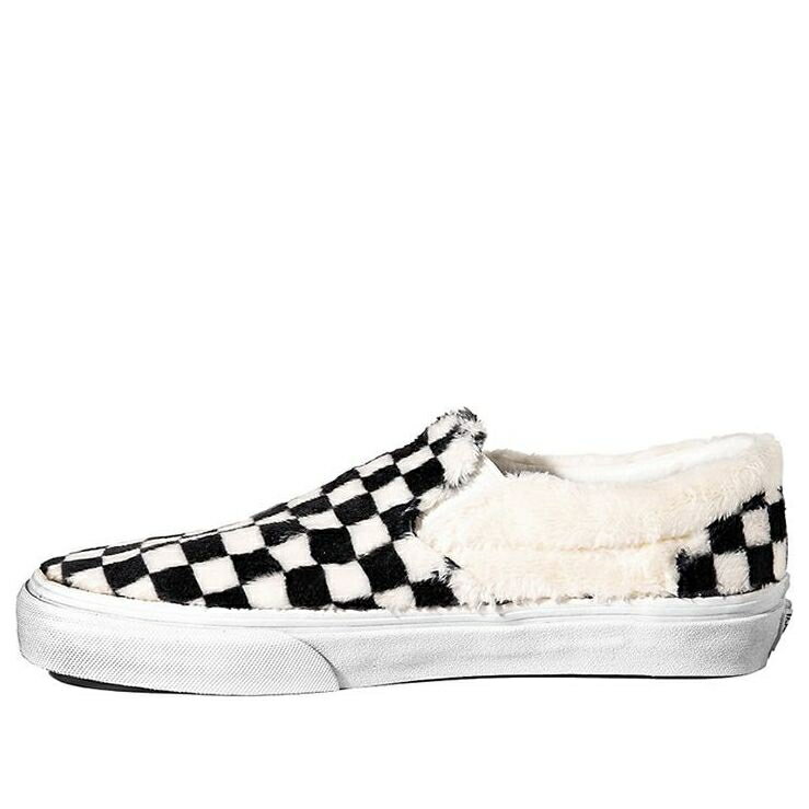 ヴァンズ バンズ クラシック スリッポン 黒色 ブラック 'SHERPA' スニーカー メンズ VANS CLASSIC SLIP-ON VN0A38F7Q0X / BLACK