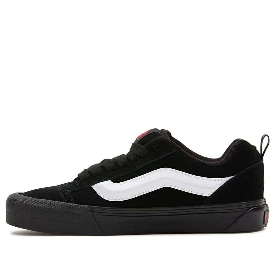 VANS - ヴァンズ バンズ 黒色 ブラック 白色 ホワイト 'BLACK WHITE' スニーカー メンズ VANS KNU SKOOL VN0009QCBMA / BLACK WHITE