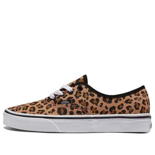 ヴァンズ バンズ オーセンティック 黒色 ブラック 茶色 ブラウン 'ANIMALIER' スニーカー メンズ VANS AUTHENTIC VN0A2Z3ZCJI / BLACK BROWN