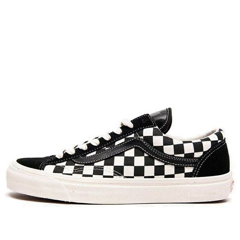 ヴァンズ バンズ 黒色 ブラック 'CHECKERBOARD' スニーカー メンズ VANS X MODERNICA STYLE 36 LX VN0A3MVMVQI / BLACK