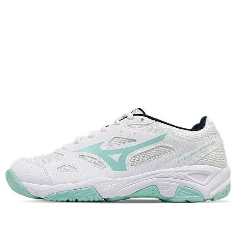 ミズノ スピード スカイ 白色 ホワイト 黒色 ブラック 青色 ブルー 'WHITE BLUE' スニーカー メンズ MIZUNO CYCLONE SPEED SKY V1GA218111 / WHITE BLACK BLUE