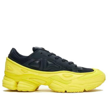 アディダス オリジナルス 紺色 ネイビー ラフシモンズ 'BRIGHT YELLOW' スニーカー メンズ 【 ADIDAS ORIGINALS X OZWEEGO BRIGHT YELLOW NIGHT NAVY F34267 】