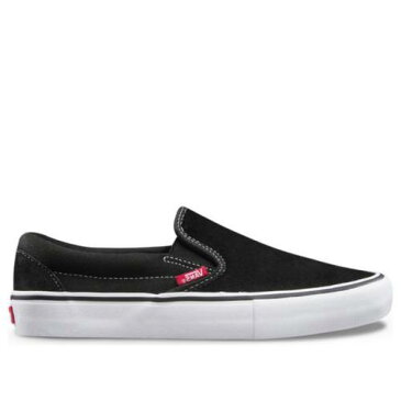 ヴァンズ バンズ スリッポン プロ 'BLACK' スニーカー メンズ 【 VANS SLIPON PRO BLACK WHITE GUM VN00097M9X1 】