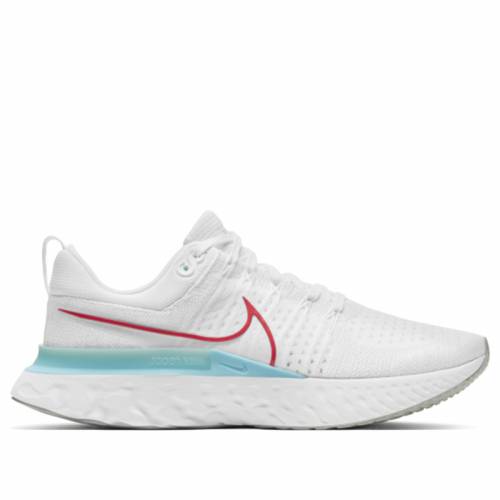 ナイキ リアクト ラン フライニット 白色 ホワイト スニーカー メンズ 【 NIKE REACT INFINITY RUN FLYKNIT 2 WHITE GLACIER ICE CT2357102 】