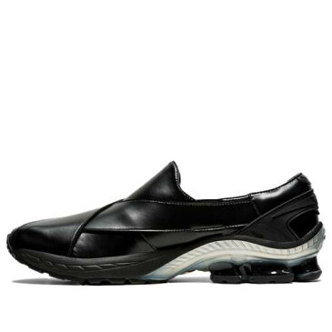 アシックス 黒色 ブラック 'BLACK' スニーカー メンズ 【 ASICS GMBH X GEL CHAPPAL MARATHON RUNNING SHOES SNEAKERS BLACK 】