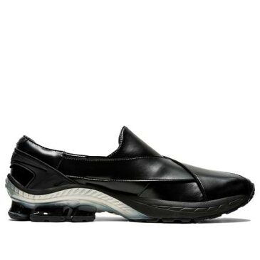 アシックス 黒色 ブラック 'BLACK' スニーカー メンズ 【 ASICS GMBH X GEL CHAPPAL MARATHON RUNNING SHOES SNEAKERS BLACK 】