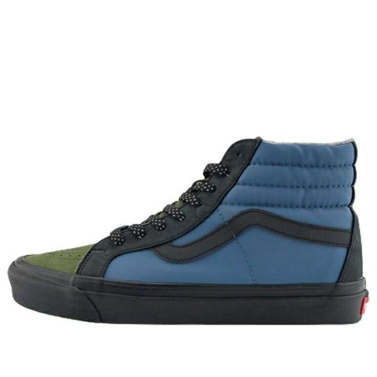 ヴァンズ バンズ スケートハイ 青色 ブルー 緑 グリーン 黒色 ブラック 'BLUE GREEN' スニーカー メンズ VANS SK8-HI 38 DX VN0A5KXVBLK / BLUE GREEN BLACK