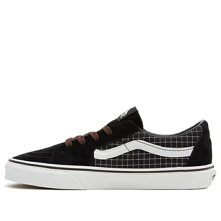 ヴァンズ バンズ 黒色 ブラック 茶色 ブラウン 白色 ホワイト 'BLACK BROWN' スニーカー レディース VANS (WMNS) CORDURA SK8-LOW VN0009QRBLA / BLACK BROWN WHITE