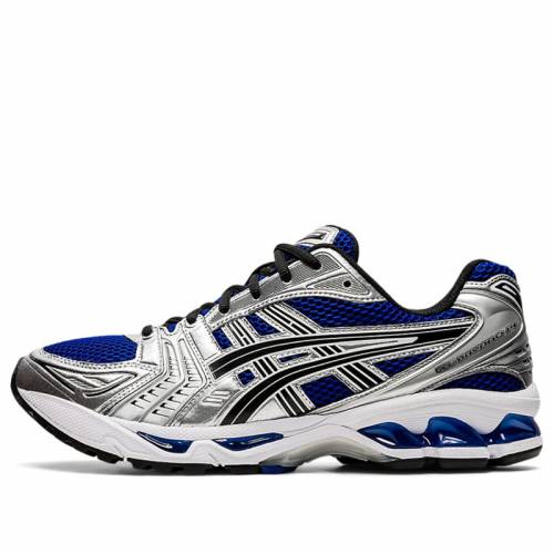 アシックス スニーカー 運動靴 スニーカー メンズ 【 ASICS GELKAYANO 14 RUNNING SHOES SILVER BLUE 1201A019401 】