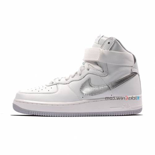 ナイキ ハイ 白色 ホワイト 灰色 グレー エアフォース 'WHITE SILVER' スニーカー メンズ 【 NIKE 1 HIGH RETRO QS SUMMIT WHITE WOLF GREY 743546101 】
