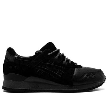 アシックス 黒色 ブラック 'NIGHT HAVEN' スニーカー メンズ 【 ASICS SOLEFLY X GEL LYTE 3 MARATHON RUNNING SHOES SNEAKERS BLACK 】