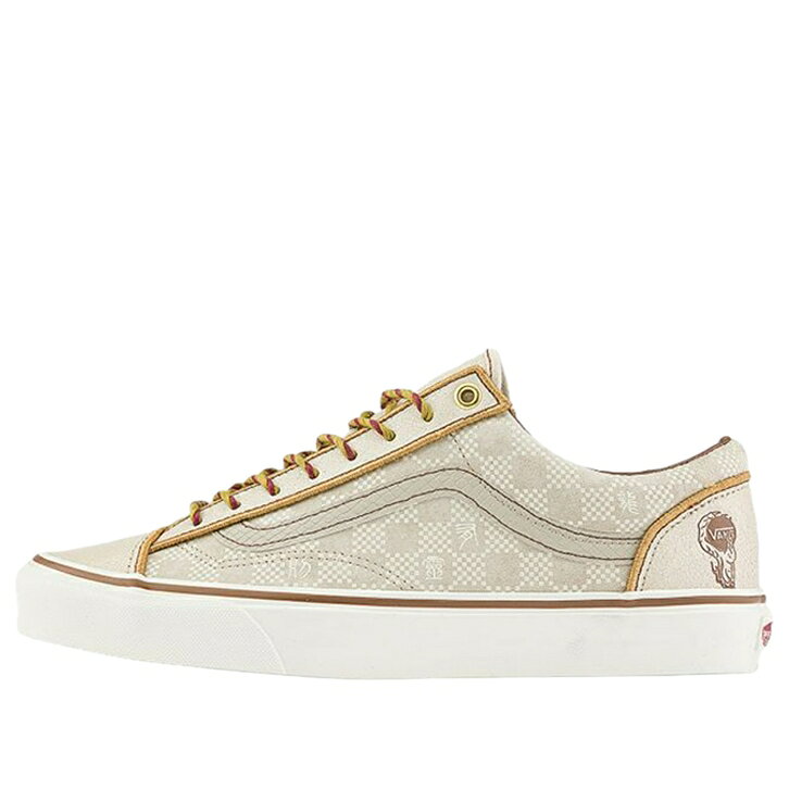 ヴァンズ バンズ ベージュ 茶色 ブラウン 'YEAR DRAGON' スニーカー メンズ VANS STYLE 36 OF THE VN0A54F6D3M / BEIGE BROWN
