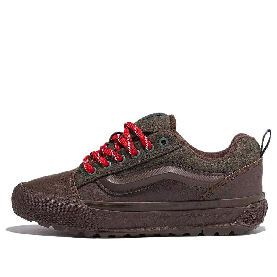 ヴァンズ バンズ プレミアム 茶色 ブラウン 'BROWN' スニーカー メンズ VANS KNU SKOOL PREMIUM LX MTE-1 VN000CXRDFO / BROWN