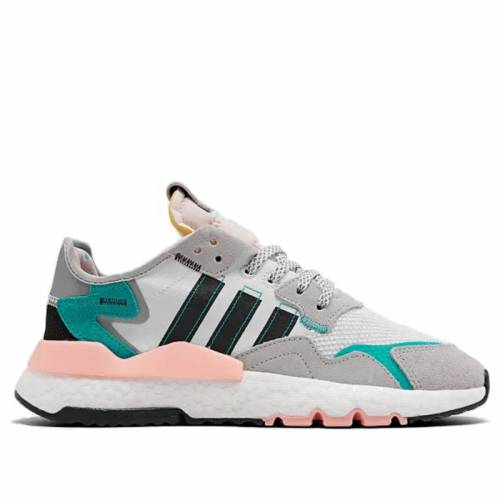 アディダス オリジナルス ジョガーパンツ 'WHITE AQUA' スニーカー メンズ 【 ADIDAS ORIGINALS NITE JOGGER HIRES FV3852 】