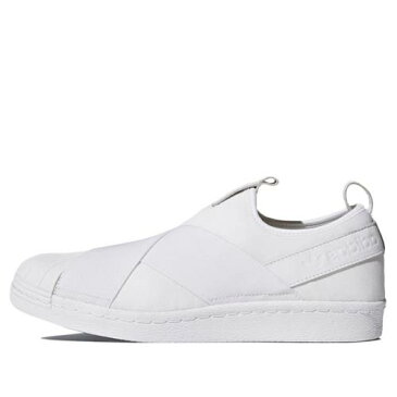 アディダス オリジナルス スーパースター スリッポン 'TRIPLE WHITE' スニーカー メンズ 【 SUPERSTAR SLIPON ADIDAS ORIGINALS BZ0111 】