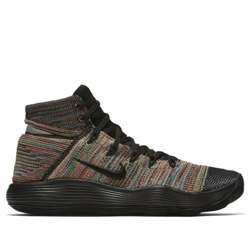 ナイキ ハイパーダンク フライニット 黒色 ブラック スニーカー メンズ 【 HYPERDUNK NIKE 2017 FLYKNIT MULTI BLACK 917726006 】