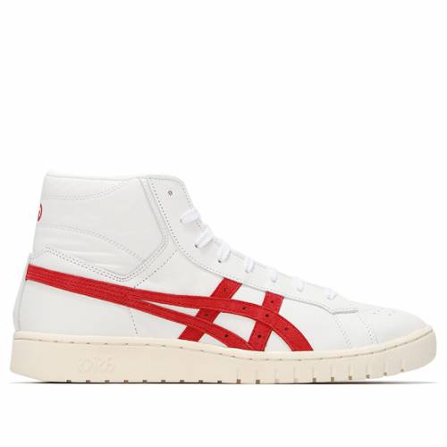 アシックス クラシック 赤 レッド 'WHITE RED' スニーカー ユニセックス 【 RED ASICS GEL PTG MT CLASSIC WHITE 1193A182101 】