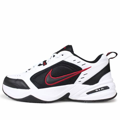 ナイキ モナーク 黒色 ブラック 'WHITE RED' スニーカー メンズ 【 NIKE AIR MONARCH IV BLACK 415445101 】