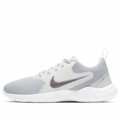 ナイキ エクスペリエンス ラン プラチナム 銀色 シルバー レディース 'WHITE TINT' スニーカー 【 PLATINUM SILVER NIKE WMNS FLEX EXPERIENCE RUN 10 WHITE TINT LIGHT SMOKE GREY METALLIC WOMENS CI9964100 】