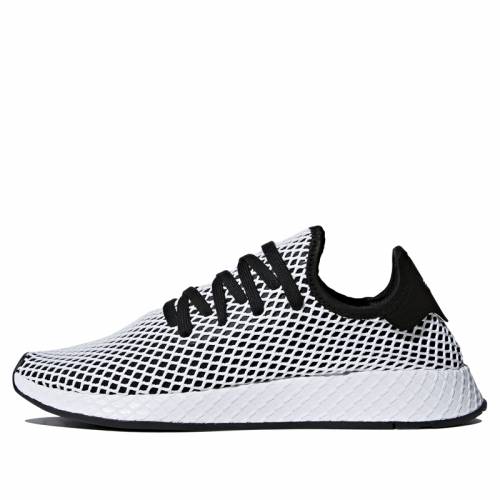 アディダス オリジナルス 黒色 ブラック 白色 ホワイト 'BLACK' スニーカー メンズ 【 ADIDAS ORIGINALS DEERUPT BLACK WHITE CQ2626 】