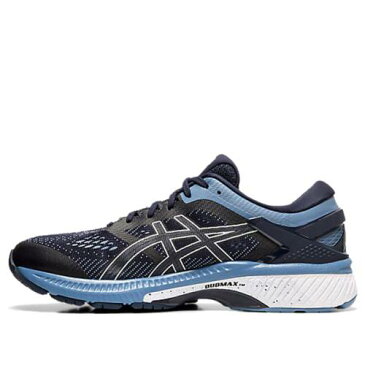 アシックス 灰色 グレー 'MIDNIGHT FLOSS' スニーカー メンズ 【 ASICS GEL KAYANO 26 4E WIDE GREY 1011A536400 】