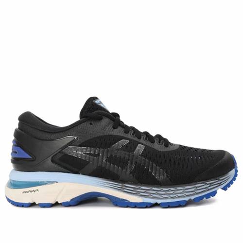 アシックス 'BLACK BLUE' スニーカー レディース 【 ASICS WMNS GEL KAYANO 25 1012A026001 】