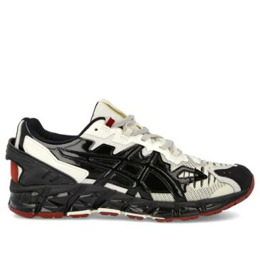 アシックス アイボリー 黒色 ブラック 'IVORY BLACK' スニーカー メンズ 【 ASICS GMBH X GEL QUANTUM 360 6 MARATHON RUNNING SHOES SNEAKERS IVORY BLACK 】