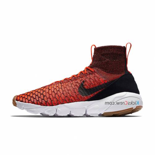 ナイキ クリムゾン 黒色 ブラック 'BRIGHT CRIMSON' スニーカー メンズ 【 NIKE AIR FOOTSCAPE MAGISTA BRIGHT CRIMSON BLACK 816560600 】