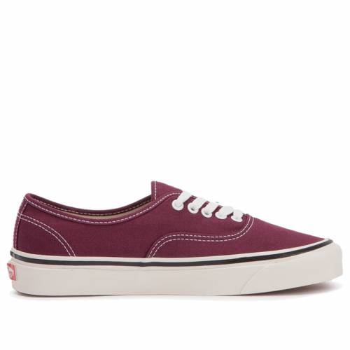 ヴァンズ バンズ オーセンティック 'BURGUNDY' スニーカー メンズ 【 VANS AUTHENTIC 33 DX VN0A38ENQA6 】