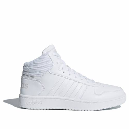 アディダス ネオ ミッド 白色 ホワイト 2.0 スニーカー レディース 【 ADIDAS NEO HOOPS MID WHITE B42099 】