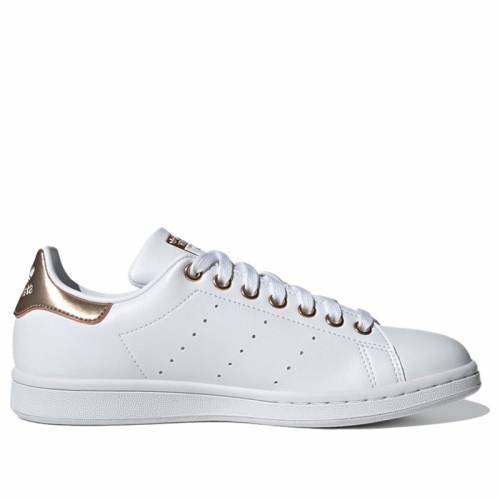 アディダス オリジナルス スニーカー 運動靴 スニーカー メンズ 【 ADIDAS ORIGINALS STANSMITH SHOES WHITE GOLDEN Q47186 】