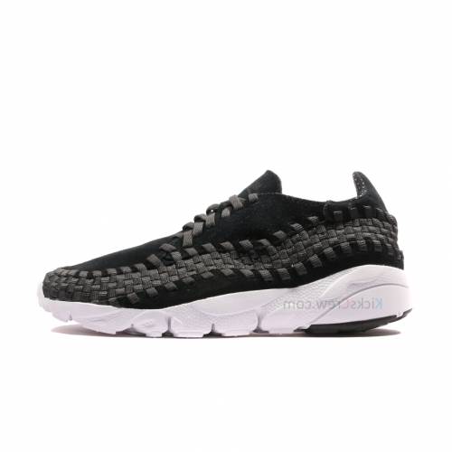 ナイキ ウーブン 黒色 ブラック スニーカー メンズ 【 WOVEN NIKE AIR FOOTSCAPE NM BLACK ANTHRACITE 875797001 】