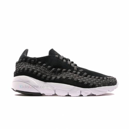 ナイキ ウーブン 黒色 ブラック スニーカー メンズ 【 WOVEN NIKE AIR FOOTSCAPE NM BLACK ANTHRACITE 875797001 】