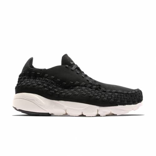 ナイキ ウーブン 黒色 ブラック 白色 ホワイト スニーカー メンズ 【 WOVEN NIKE LAB AIR FOOTSCAPE NM BLACK WHITE 874892001 】