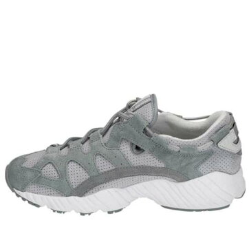 アシックス スニーカー 運動靴 灰色 グレー スニーカー ユニセックス 【 ASICS GELMAI RUNNING SHOES GREY 1193A043020 】