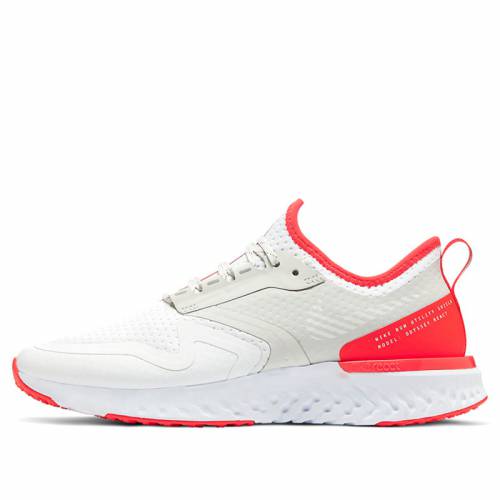 ナイキ リアクト レーザー 'WHITE CRIMSON' スニーカー レディース 【 LASER NIKE WMNS ODYSSEY REACT 2 SHIELD BQ1672100 】