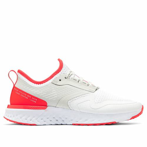 ナイキ リアクト レーザー 'WHITE CRIMSON' スニーカー レディース 【 LASER NIKE WMNS ODYSSEY REACT 2 SHIELD BQ1672100 】