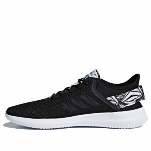 アディダス ネオ スニーカー レディース 【 ADIDAS NEO CF QTFLEX WMNS BLACK WHITE DA9528 】