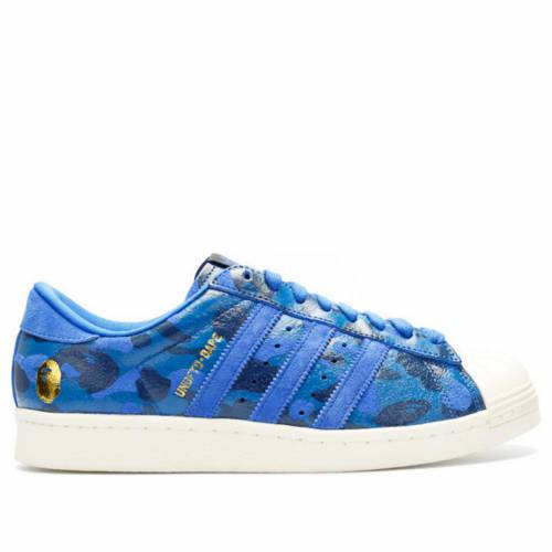 アディダス オリジナルス スーパースター 'BLUE CAMO' スニーカー メンズ 【 SUPERSTAR ADIDAS ORIGINALS A BATHING APE X UNDEAFEATED 80S S74775 】