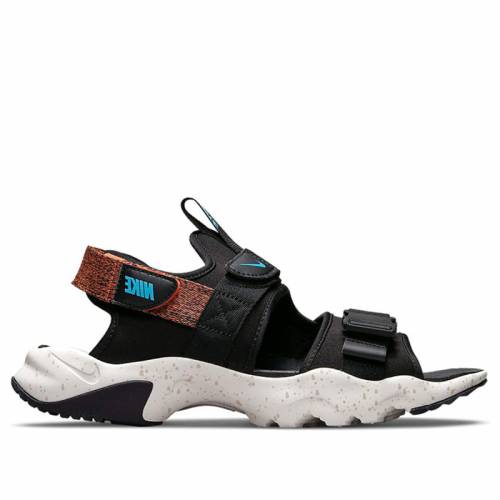 ナイキ カジュアル 黒色 ブラック 青色 ブルー 橙 オレンジ サンダル メンズ 【 ORANGE NIKE CANYON SANDAL CASUAL BLACK BLUE SANDALS CI8797007 】