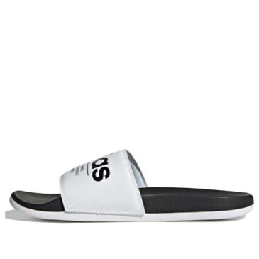 アディダス ネオ アディレッタ サンダル メンズ 【 ADIDAS NEO ADILETTE COMPORT SLIDES SANDALS SLIPPER BLACK WHITE FX4287 】