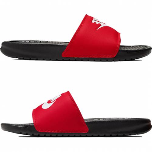 ナイキ ベナッシ サンダル 'BLACK RED' メンズ 【 NIKE BENASSI JDI SLIDE UNIVERSITY 343880026 】