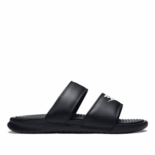 ナイキ ベナッシ サンダル ウルトラ 黒色 ブラック レディース 【 ULTRA NIKE WMNS BENASSI DUO BLACK WOMENS 819717010 】