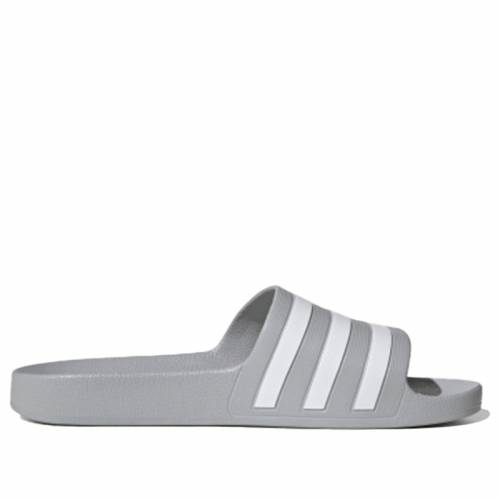 アディダス アディレッタ アクア スリッパ 灰色 グレー ユニセックス 【 ADIDAS ADILETTE AQUA SLIPPERS GREY EG4160 】